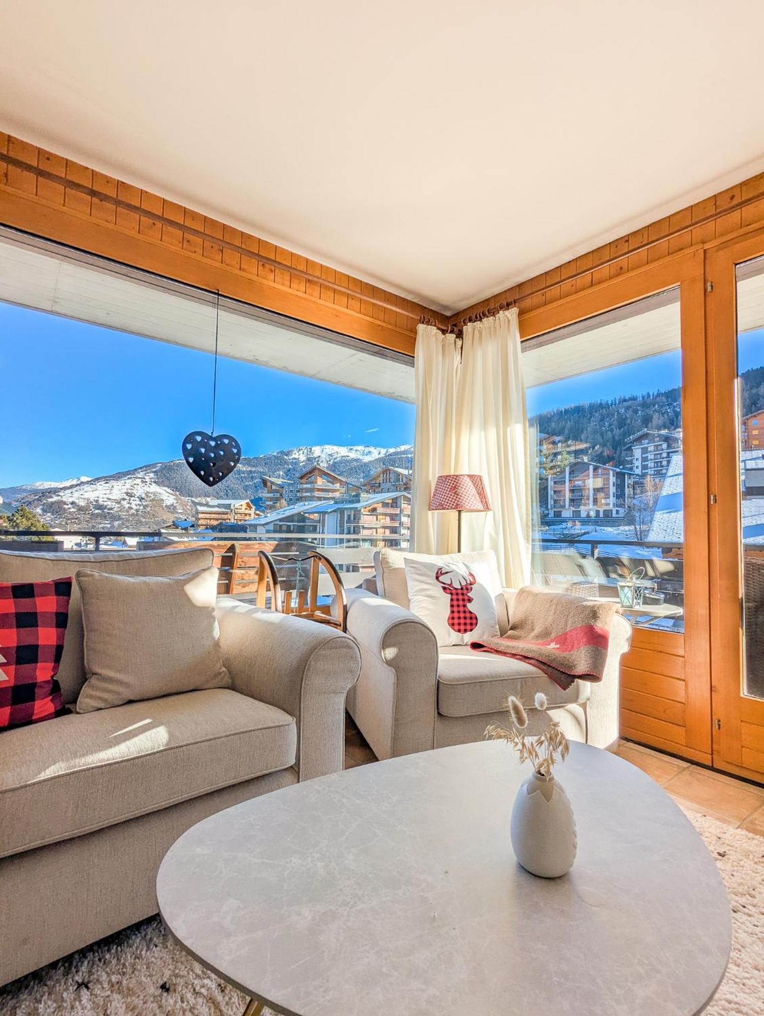 Center Of Nendaz ! Apartment 3 Rooms With Balcony Экстерьер фото